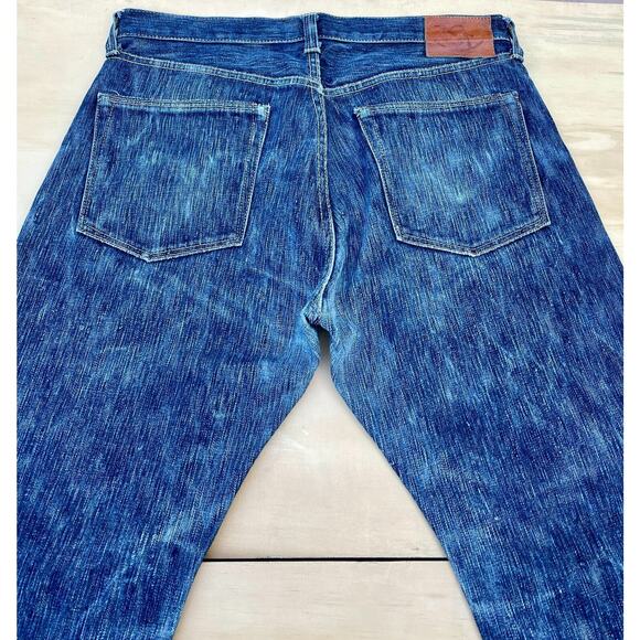 ETERNAL Clothing Japanese Brand Denim Casual Jeans Workwear Men's Blue SIZE‎ OS - Picture 7 of 9